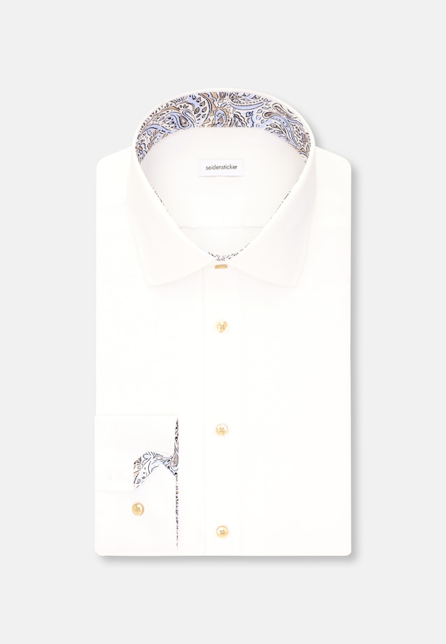 Slim Chemise d'affaires Uni in Blanc |  Seidensticker Onlineshop