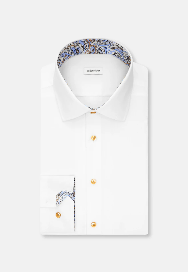 Slim Business shirt Uni in White | Seidensticker online shop