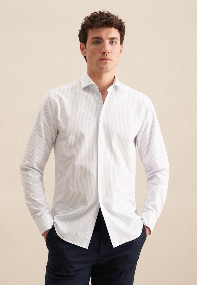 Casual Shirt in Regular with Kent-Collar in Light Blue | Seidensticker online shop