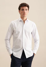 Regular Casual Hemd Streifen in Hellblau |  Seidensticker Onlineshop