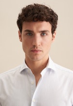 Regular Chemise décontractée rayures in Bleu Clair |  Seidensticker Onlineshop