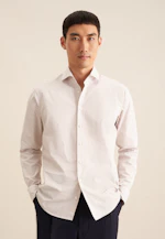 Regular Casual Hemd Streifen in Beige |  Seidensticker Onlineshop