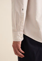 Regular Casual Hemd Streifen in Beige |  Seidensticker Onlineshop