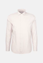 Regular Casual Hemd Streifen in Beige |  Seidensticker Onlineshop
