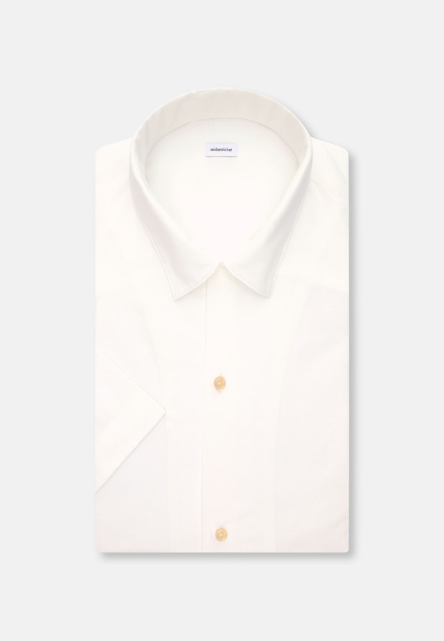 Regular Casual Hemd Uni in Weiß |  Seidensticker Onlineshop