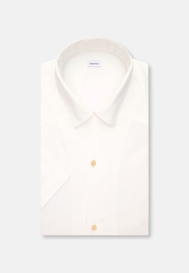 Regular Casual Hemd Uni in Weiß | Seidensticker Onlineshop