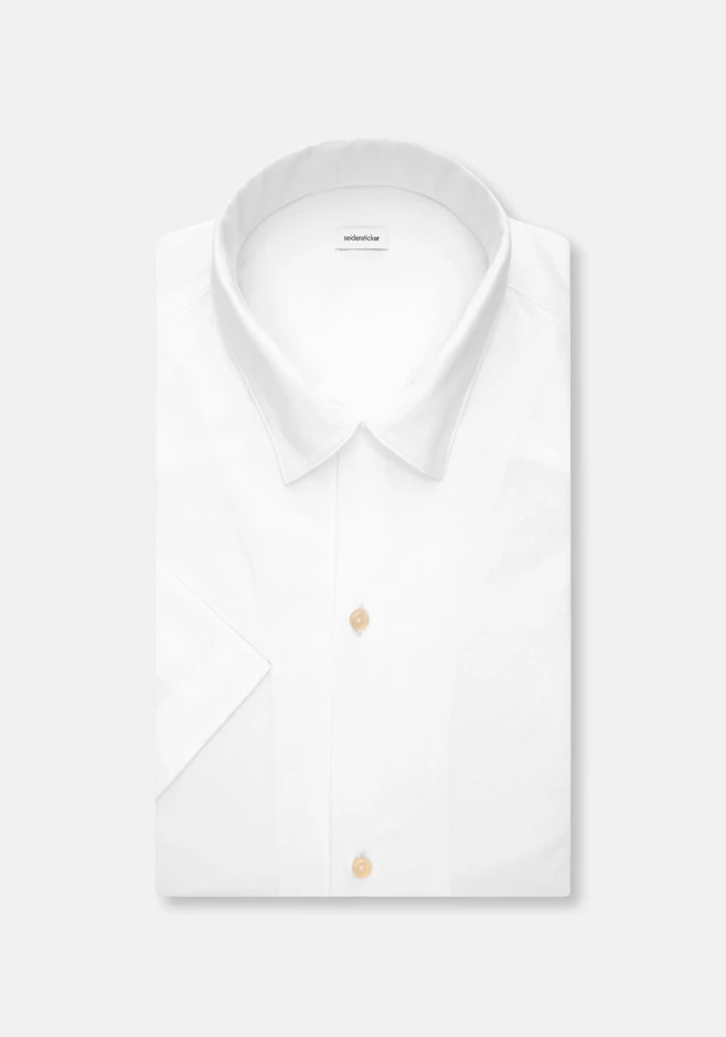 Regular Casual Hemd Uni in Weiß | Seidensticker Onlineshop