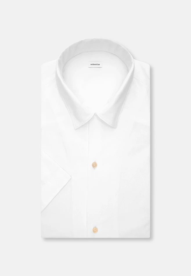 Regular Casual Hemd Uni in Weiß | Seidensticker Onlineshop