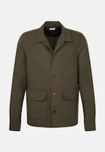 Regular Jacke Uni in Grün |  Seidensticker Onlineshop