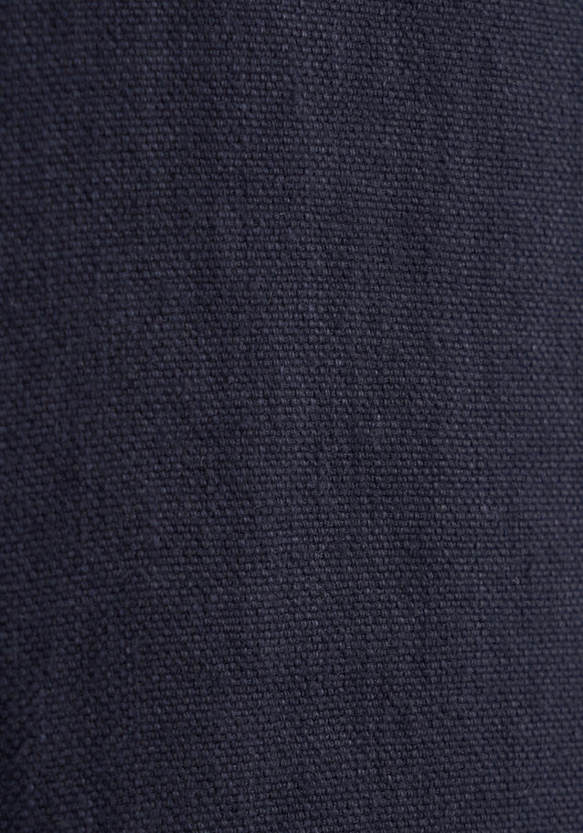 Regular Veste Uni in Bleu Foncé | Seidensticker Onlineshop