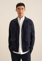 Regular Jacke Uni in Dunkelblau |  Seidensticker Onlineshop