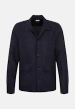 Regular Jacke Uni in Dunkelblau |  Seidensticker Onlineshop