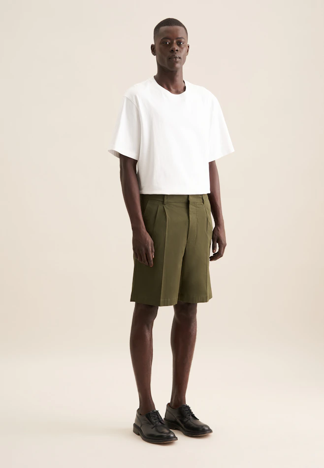 Shorts Uni in Grün | Seidensticker Onlineshop