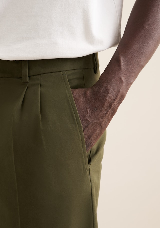 Shorts Uni in Vert | Seidensticker Onlineshop