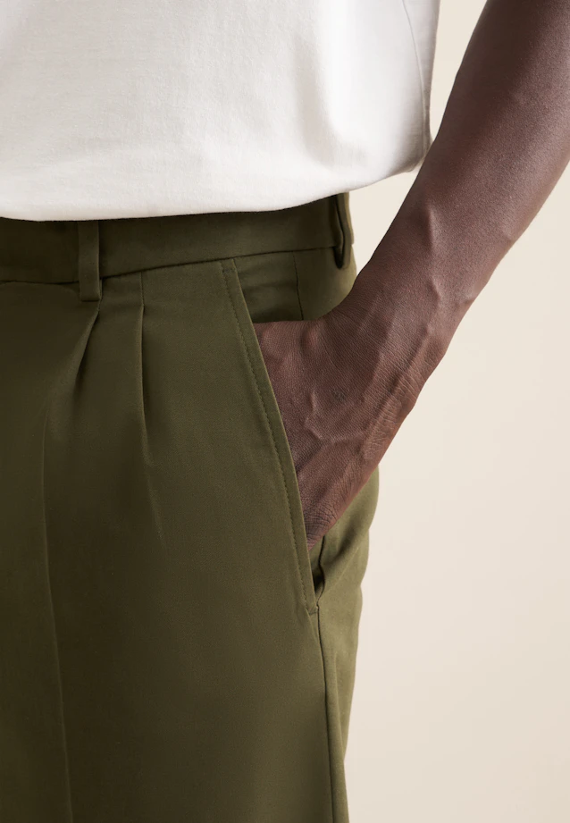 Shorts Uni in Green |  Seidensticker Onlineshop