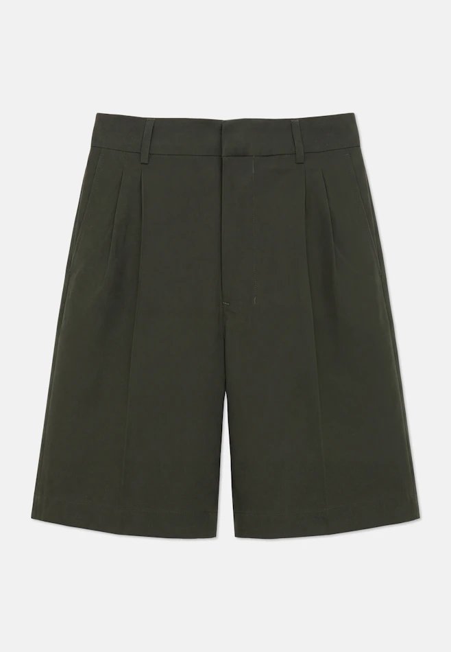 Shorts Uni in Grün | Seidensticker Onlineshop