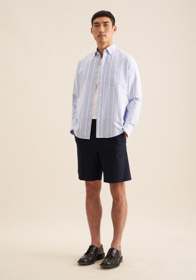 Shorts Uni in Bleu Foncé | Seidensticker Onlineshop