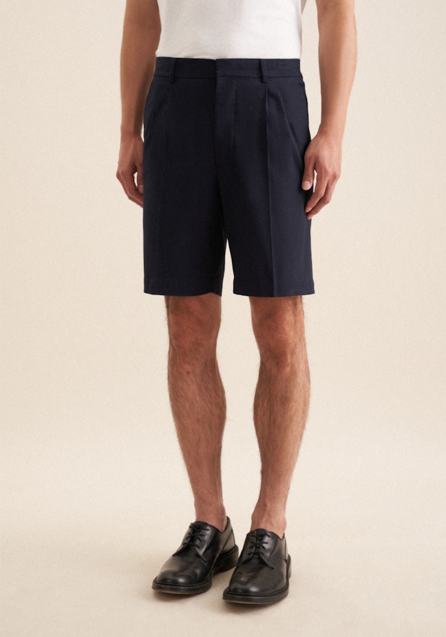 Shorts Uni in Bleu Foncé | Seidensticker Onlineshop