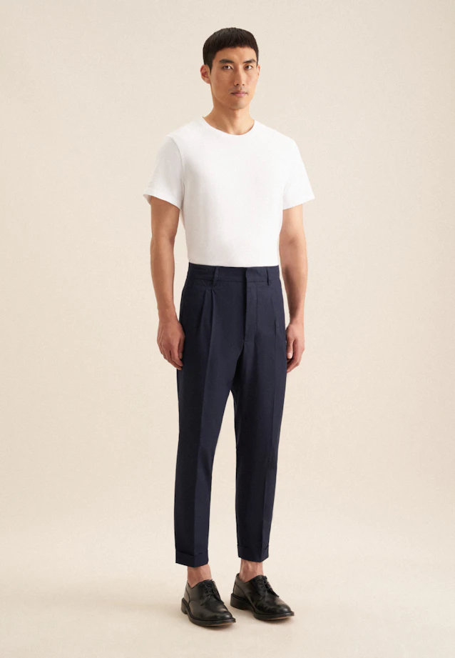 Chino Uni in Dunkelblau |  Seidensticker Onlineshop