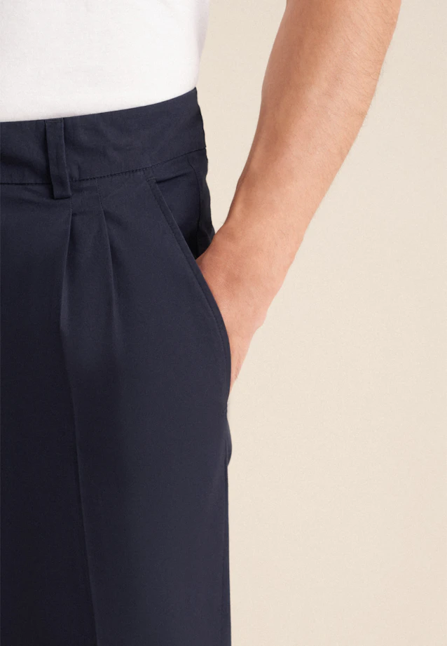 Chino Uni in Dunkelblau |  Seidensticker Onlineshop
