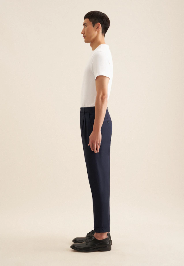 Chino Uni in Dunkelblau |  Seidensticker Onlineshop