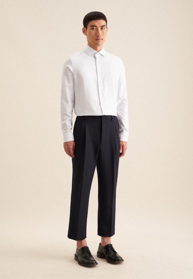 Slim Business shirt Stripe in Light Blue |  Seidensticker Onlineshop