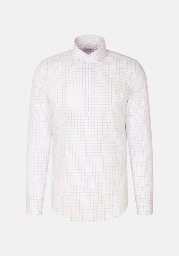 Slim Chemise Business Carreaux in Bleu Moyen | Seidensticker Onlineshop