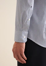 Slim Chemise Performance Imprimé in Bleu Clair |  Seidensticker Onlineshop