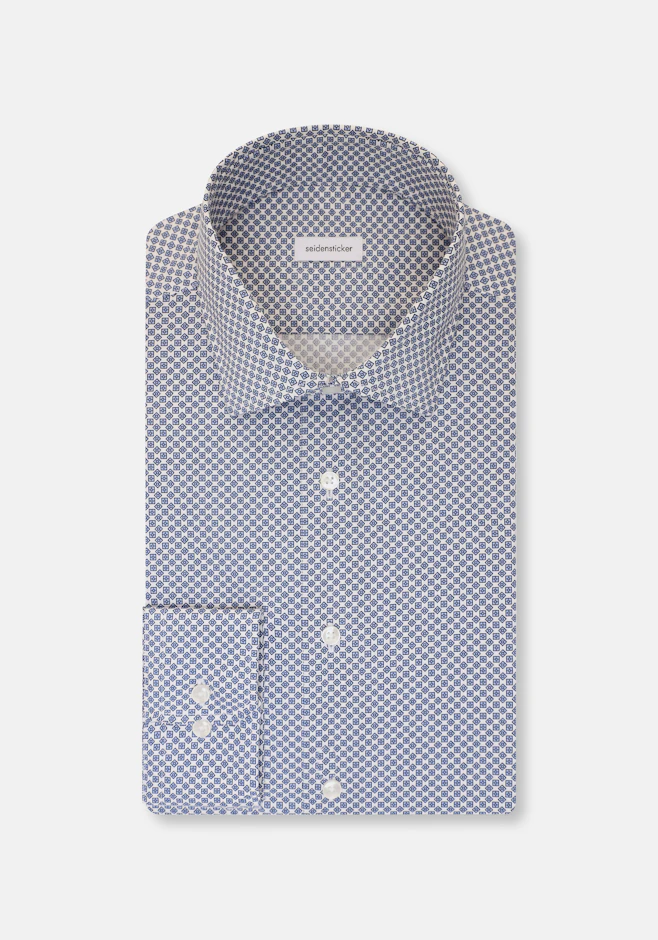 Slim Chemise Performance Imprimé dans Bleu Clair | Boutique en ligne Seidensticker