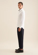 Slim Chemise d'affaires Uni in Blanc |  Seidensticker Onlineshop