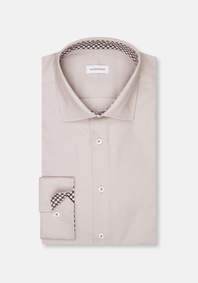 Slim Chemise d'affaires Uni dans Gris | Boutique en ligne Seidensticker