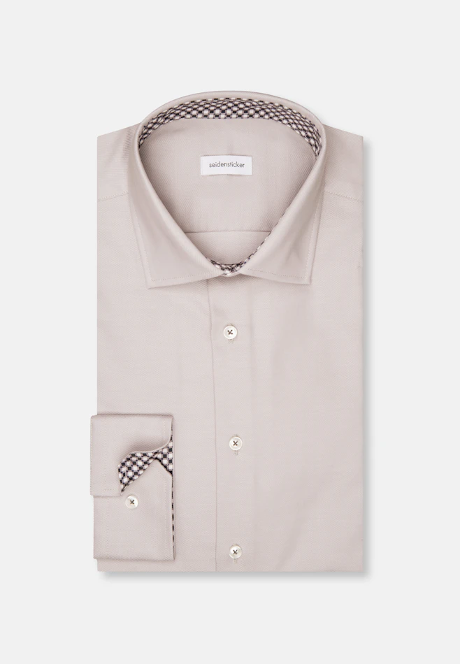 Slim Chemise d'affaires Uni dans Gris | Boutique en ligne Seidensticker