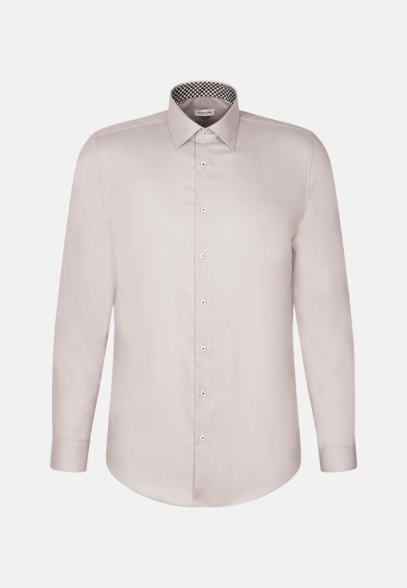 Slim Business shirt Uni in Grey |  Seidensticker Onlineshop