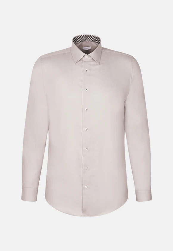 Slim Business Hemd Uni in Grau |  Seidensticker Onlineshop