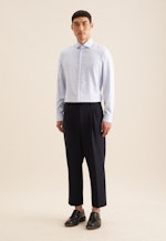 Shaped Business Hemd Streifen in Hellblau |  Seidensticker Onlineshop