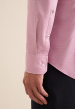 Shaped Business Hemd Struktur in Rosa/Pink |  Seidensticker Onlineshop