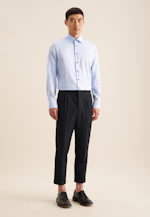 Shaped Business shirt Uni in Light Blue |  Seidensticker Onlineshop