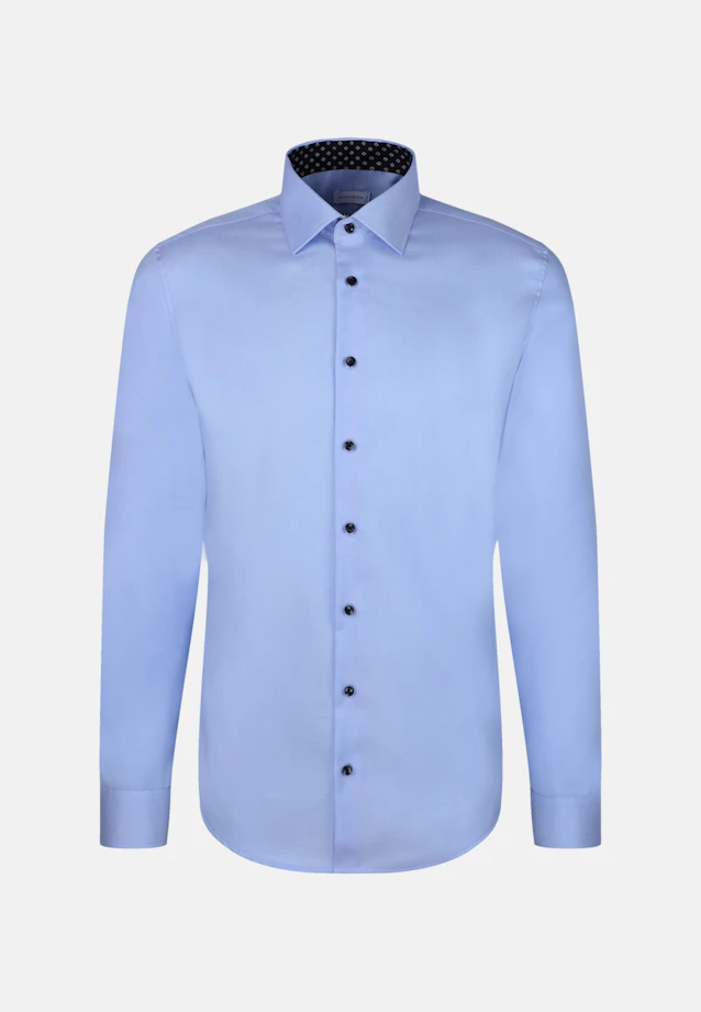 Shaped Business shirt Uni in Light Blue |  Seidensticker Onlineshop