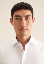 Shaped Business Hemd Uni in Weiß |  Seidensticker Onlineshop