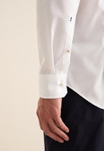 Shaped Business Hemd Uni in Weiß |  Seidensticker Onlineshop