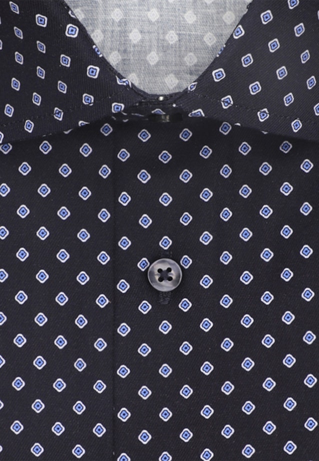 X-Slim Business shirt Print in Dark Blue |  Seidensticker Onlineshop