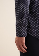 X-Slim Business shirt Print in Dark Blue |  Seidensticker Onlineshop