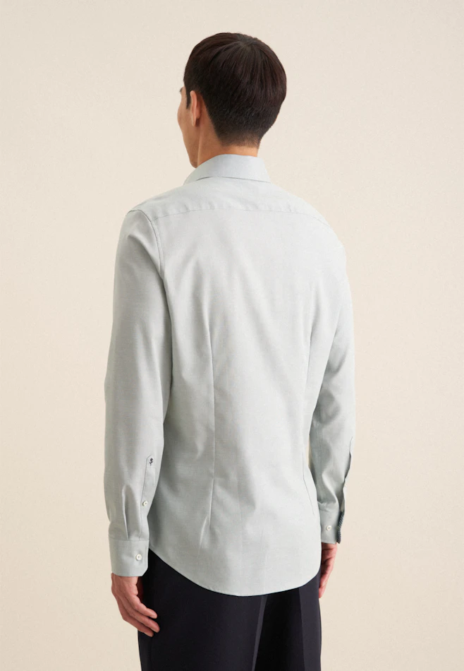 X-Slim Business shirt Structure in Green | Seidensticker online shop