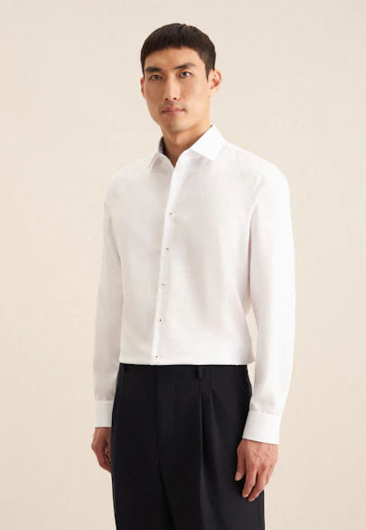 X-Slim Business shirt Uni in White |  Seidensticker Onlineshop