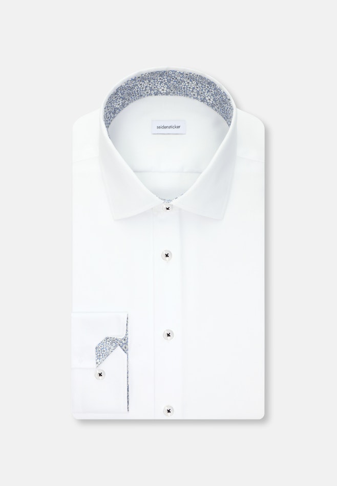 X-Slim Business Hemd Uni in Weiß | Seidensticker Onlineshop