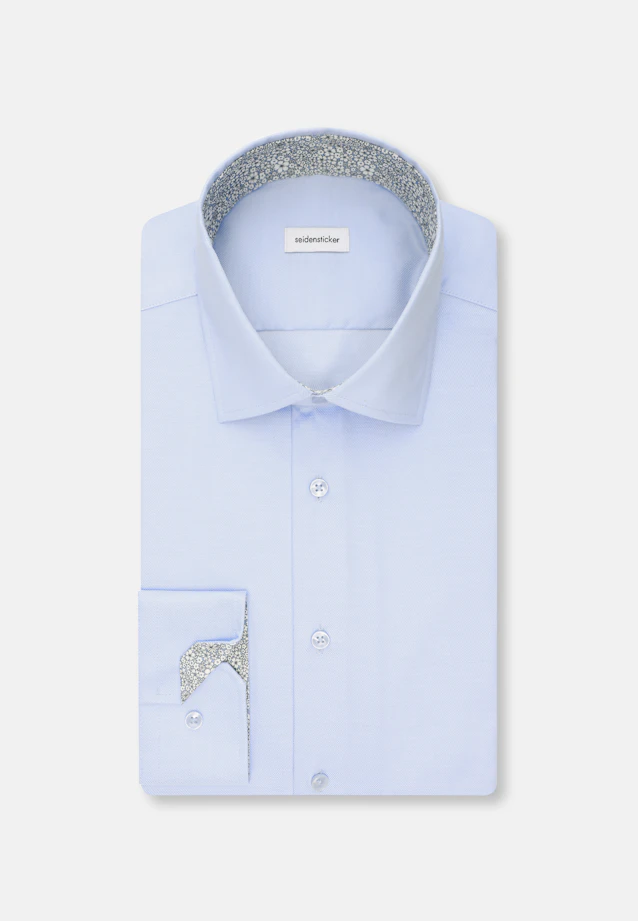 X-Slim Business Hemd Uni in Hellblau |  Seidensticker Onlineshop