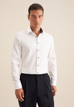 X-Slim Business Hemd Uni in Weiß |  Seidensticker Onlineshop