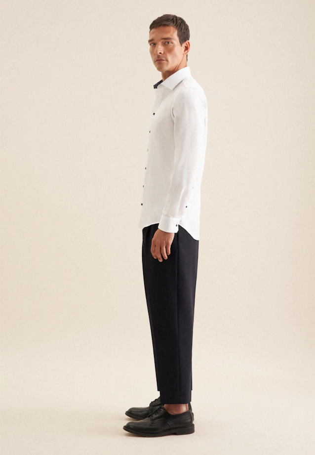 X-Slim Business shirt Uni in White |  Seidensticker Onlineshop