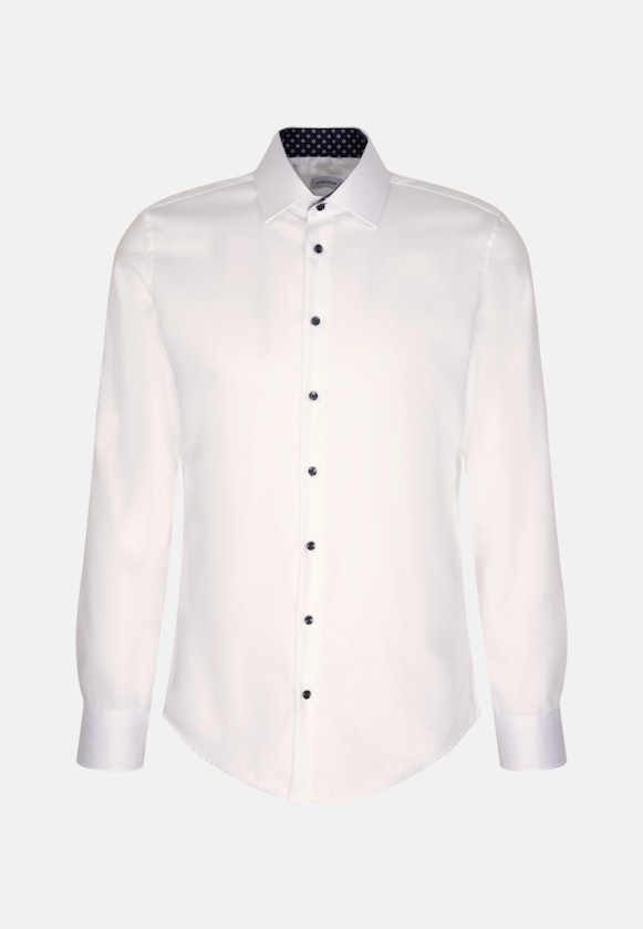 X-Slim Business Hemd Uni in Weiß |  Seidensticker Onlineshop