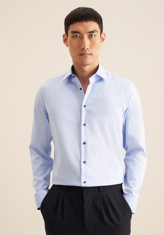 X-Slim Business Hemd Uni in Hellblau | Seidensticker Onlineshop